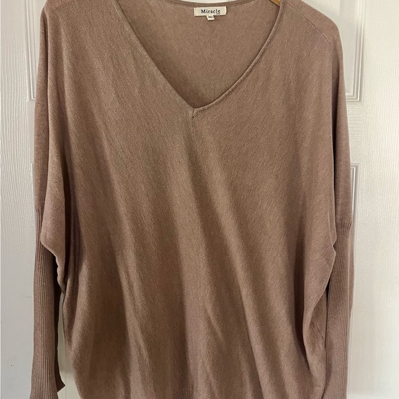 Miracle Beige Knit Top - Picture 1 of 4